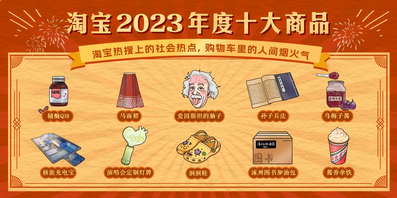 k8凯发电子商务电子商务的十大产品淘宝2023年度十大商品出炉虚拟商品首次入选